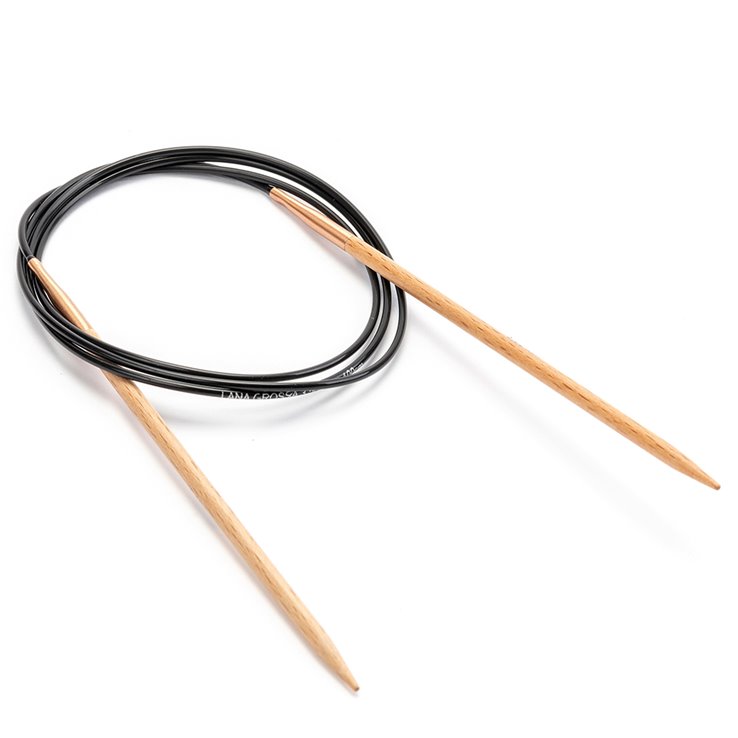 Lana Grossa Rundstricknadel Buche (Tanja Steinbach Edition) St. 4,0/100cm