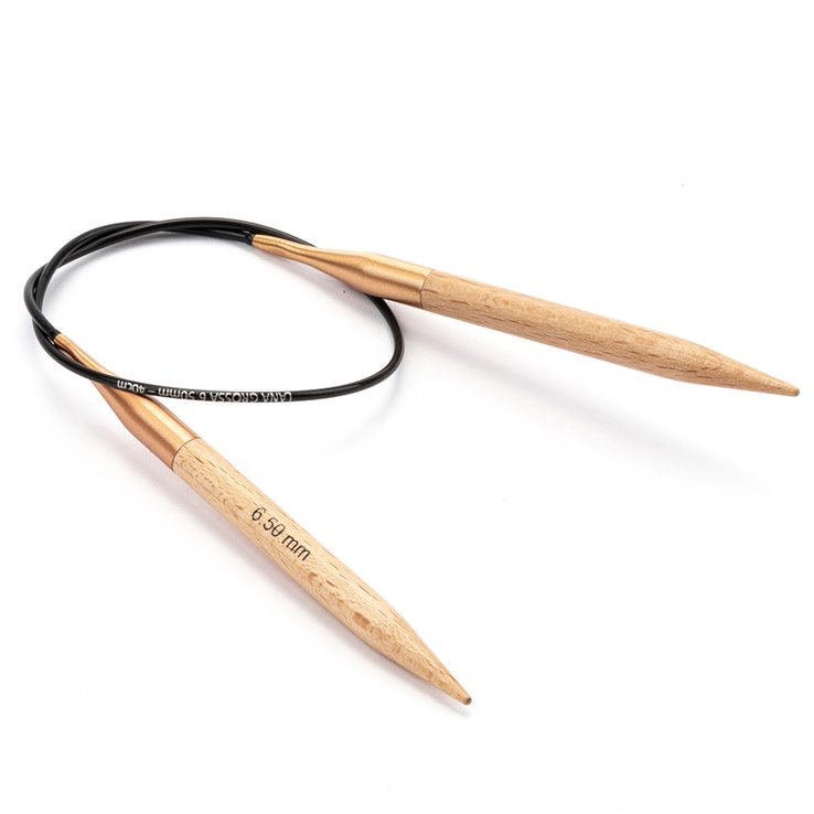 Lana Grossa Rundstricknadel Buche (Tanja Steinbach Edition) St. 6,5/ 40cm