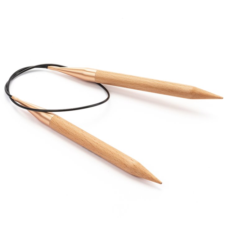 Lana Grossa Rundstricknadel Buche (Tanja Steinbach Edition) St,12,0/ 60cm