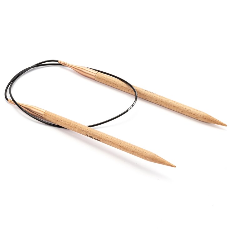 Lana Grossa Rundstricknadel Buche (Tanja Steinbach Edition) St. 7,0/ 60cm