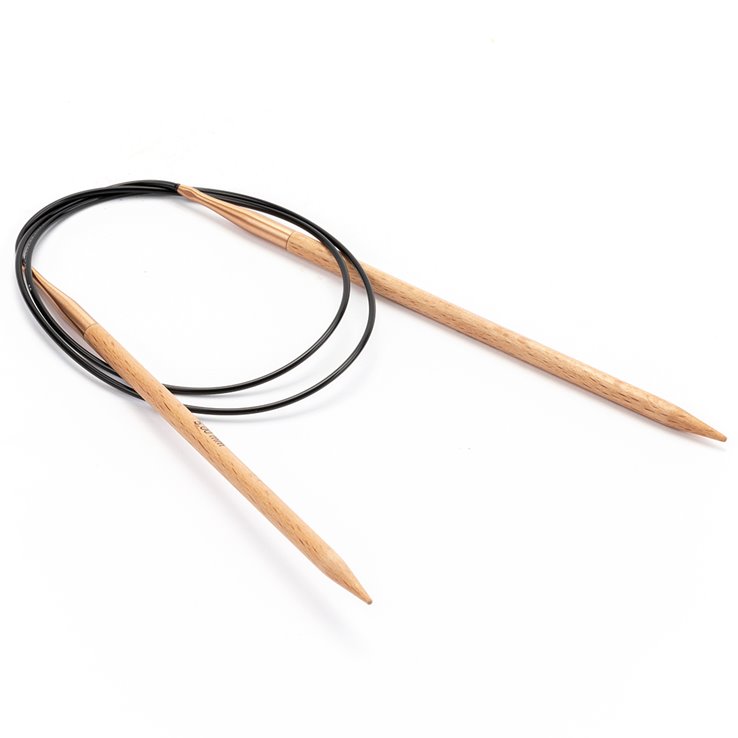 Lana Grossa Rundstricknadel Buche (Tanja Steinbach Edition) St. 5,0/ 80cm