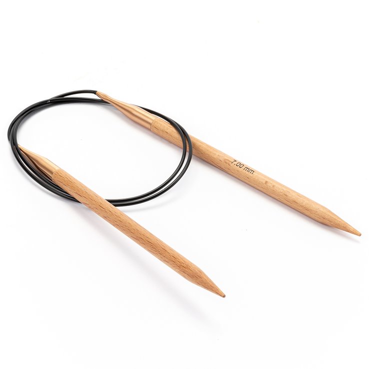 Lana Grossa Rundstricknadel Buche (Tanja Steinbach Edition) St. 7,0/ 80cm