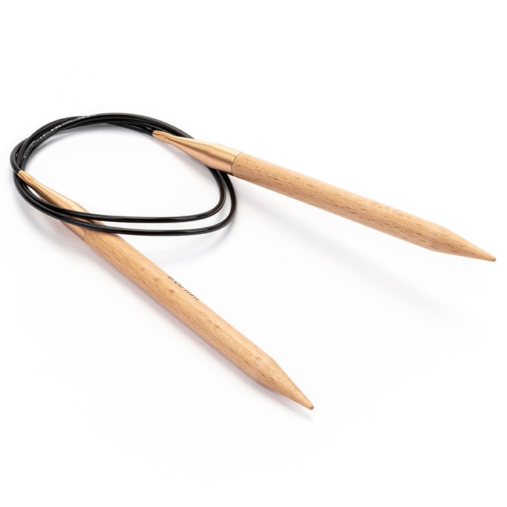 Lana Grossa Rundstricknadel Buche (Tanja Steinbach Edition) St. 9,0/ 80cm