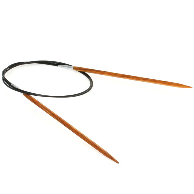 Lana Grossa Rundstricknadel Design-Holz Quattro St. 4,0/80cm