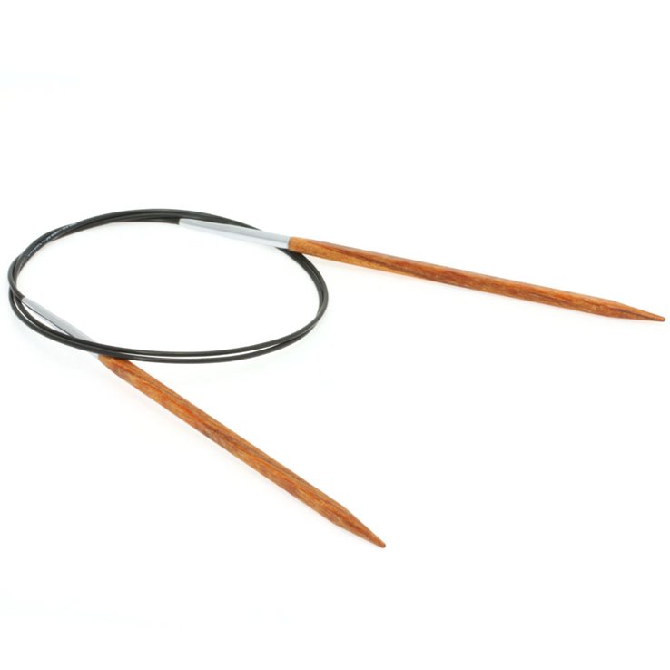 Lana Grossa Rundstricknadel Design-Holz Quattro St. 4,5/80cm
