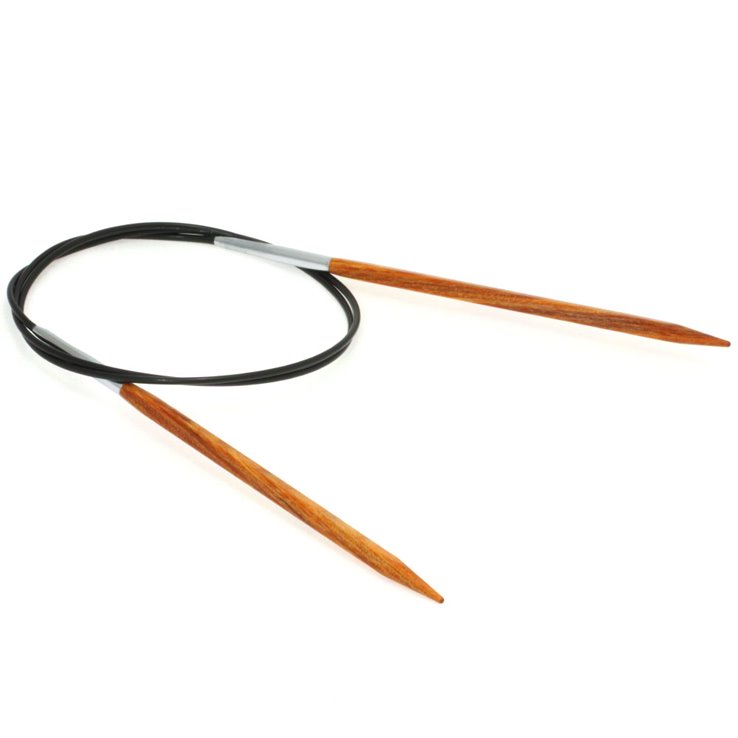 Lana Grossa Rundstricknadel Design-Holz Quattro St. 5,0/80cm