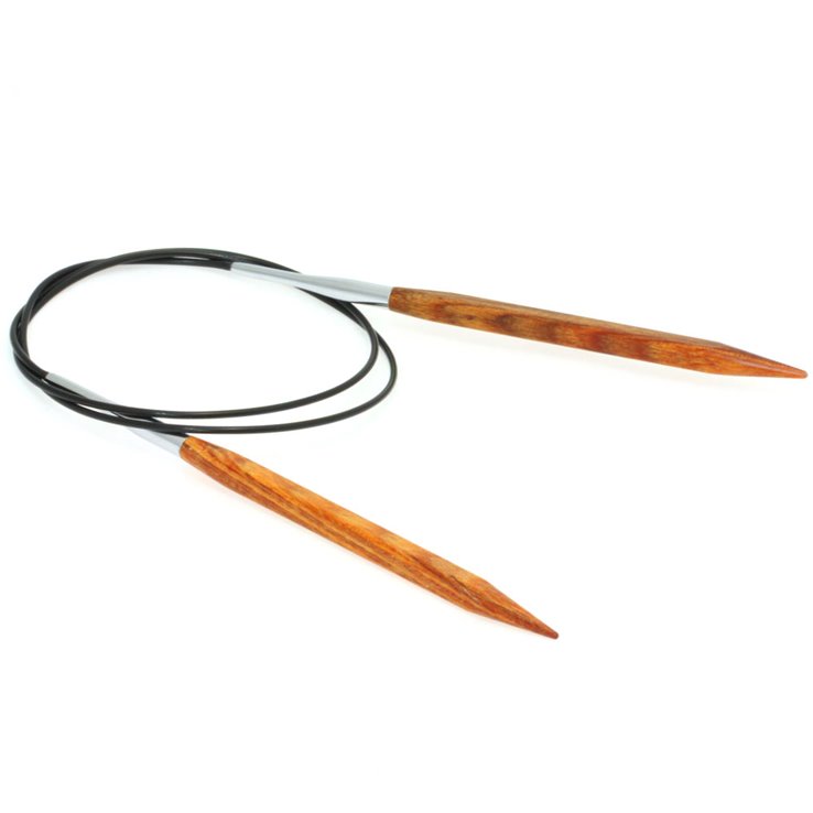Lana Grossa Rundstricknadel Design-Holz Quattro St. 7,0/80cm