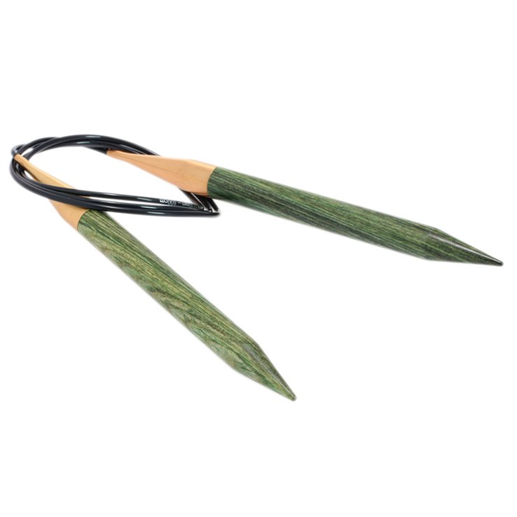 Lana Grossa Rundstricknadel Design-Holz Signal St.12,0/100cm