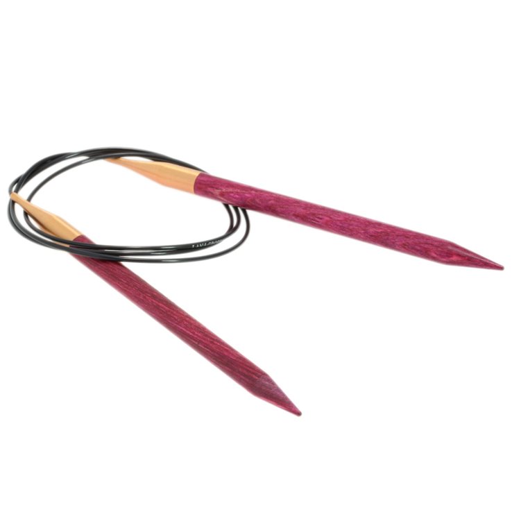 Lana Grossa Rundstricknadel Design-Holz Signal St. 8,0/100cm