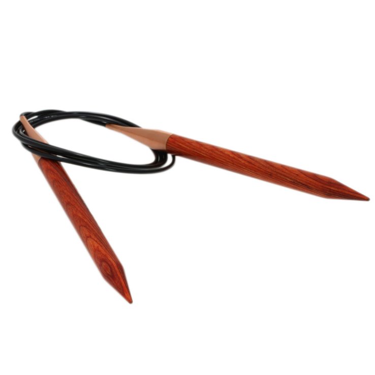 Lana Grossa Rundstricknadel Design-Holz Signal St.10,0/120cm