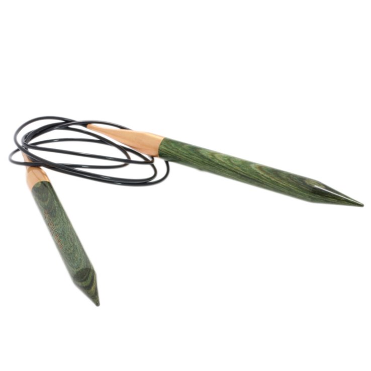 Lana Grossa Rundstricknadel Design-Holz Signal St.12,0/120cm