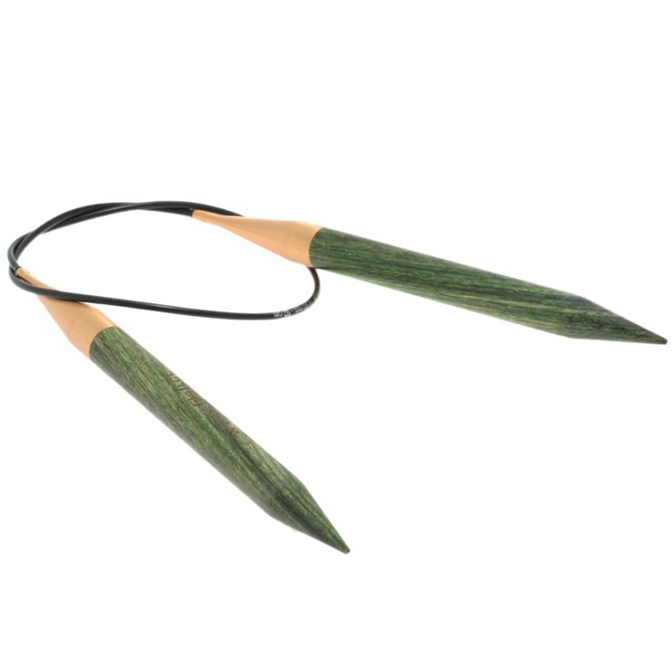 Lana Grossa Rundstricknadel Design-Holz Signal St.12,0/ 60cm