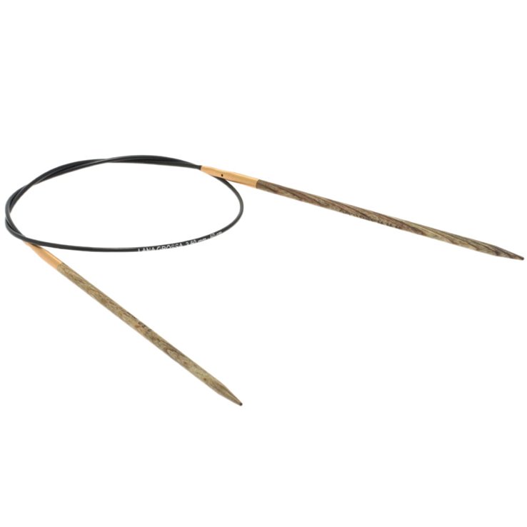 Lana Grossa Rundstricknadel Design-Holz Signal St. 3,5/ 60cm