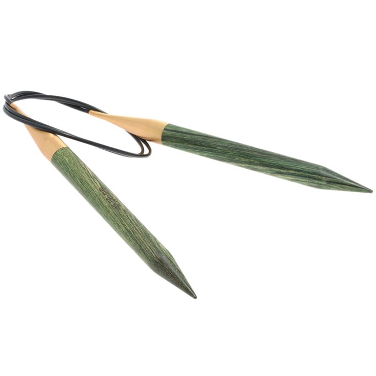 Lana Grossa Rundstricknadel Design-Holz Signal St.12,0/ 80cm