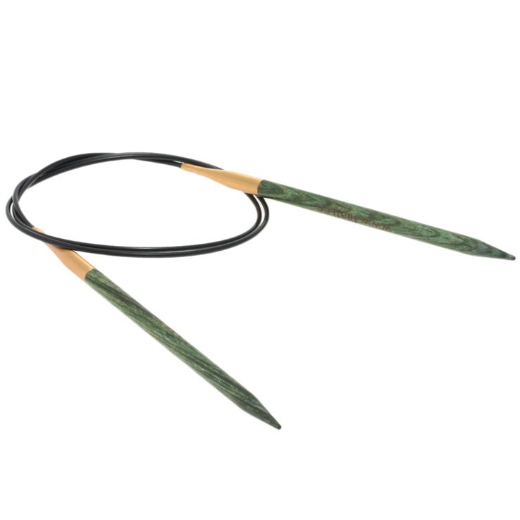 Lana Grossa Rundstricknadel Design-Holz Signal St. 5,5/ 80cm