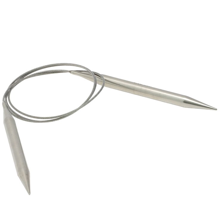 Lana Grossa Rundstricknadel Edelstahl St.  9,0/100cm