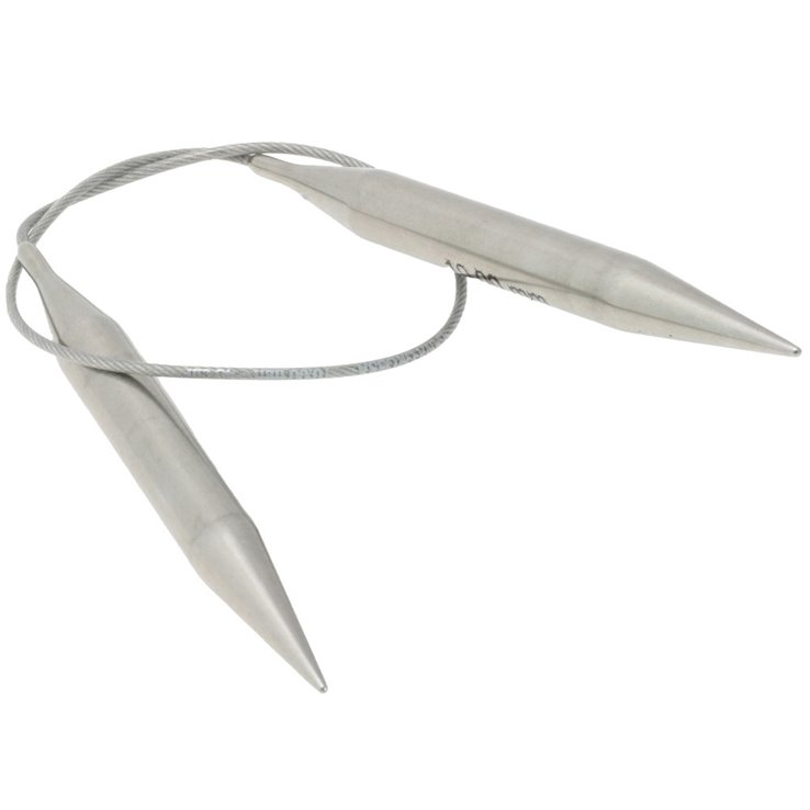 Lana Grossa Rundstricknadel Edelstahl St. 10,0/ 40cm