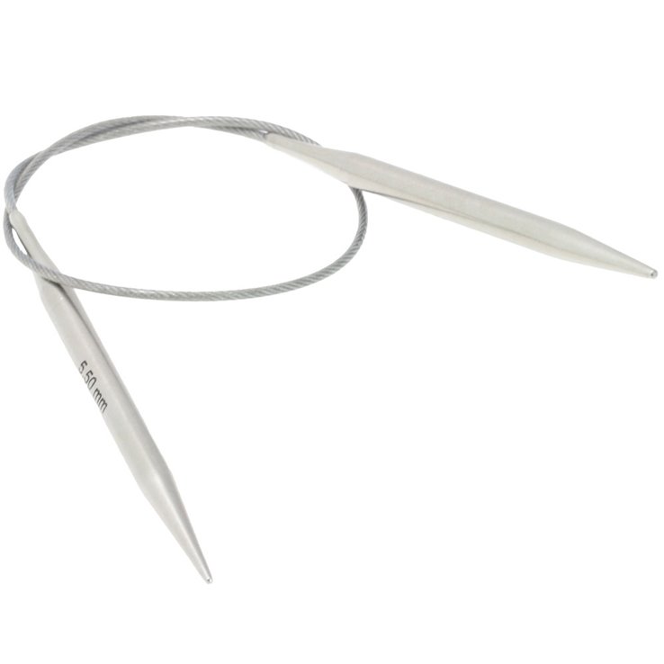 Lana Grossa Rundstricknadel Edelstahl St. 5,5/ 40cm