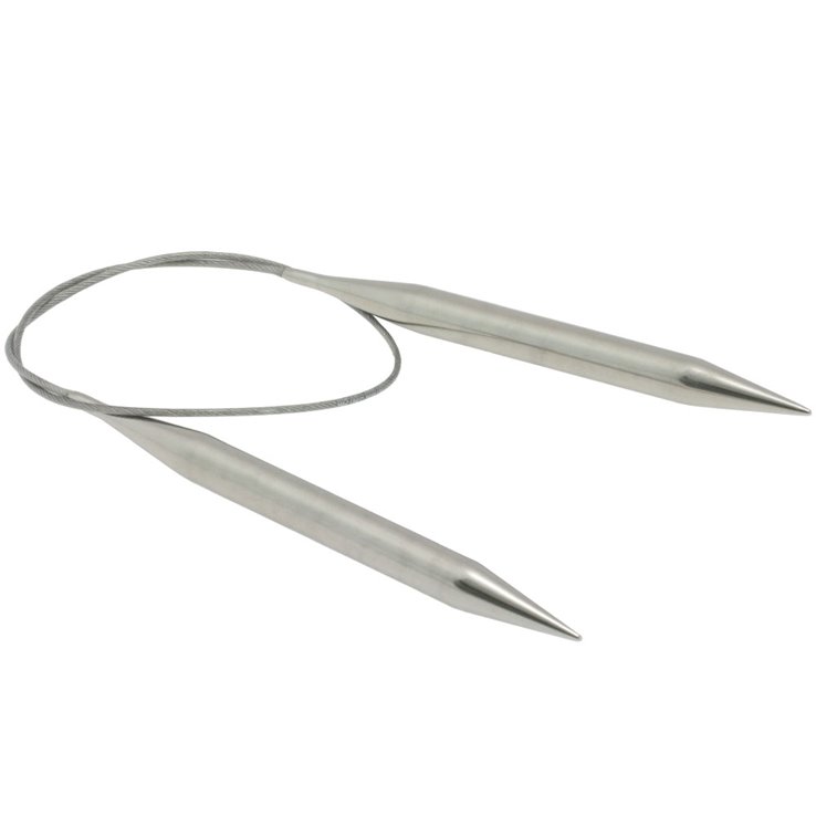 Lana Grossa Rundstricknadel Edelstahl St. 10,0/ 60cm