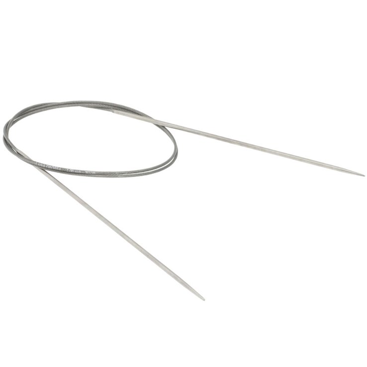 Lana Grossa Rundstricknadel Edelstahl St. 2,5/ 80cm