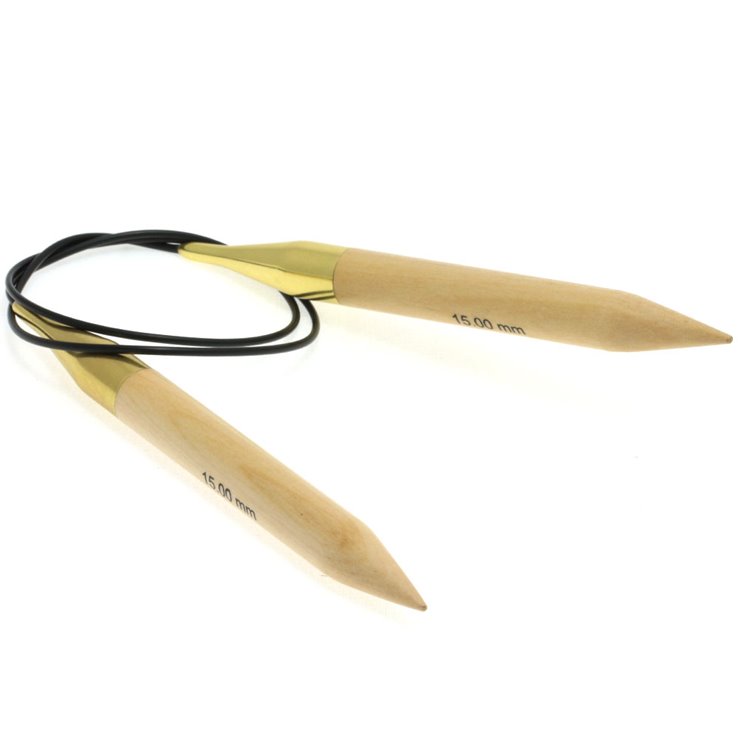 Lana Grossa Rundstricknadel Jumbo St.15,0/80cm