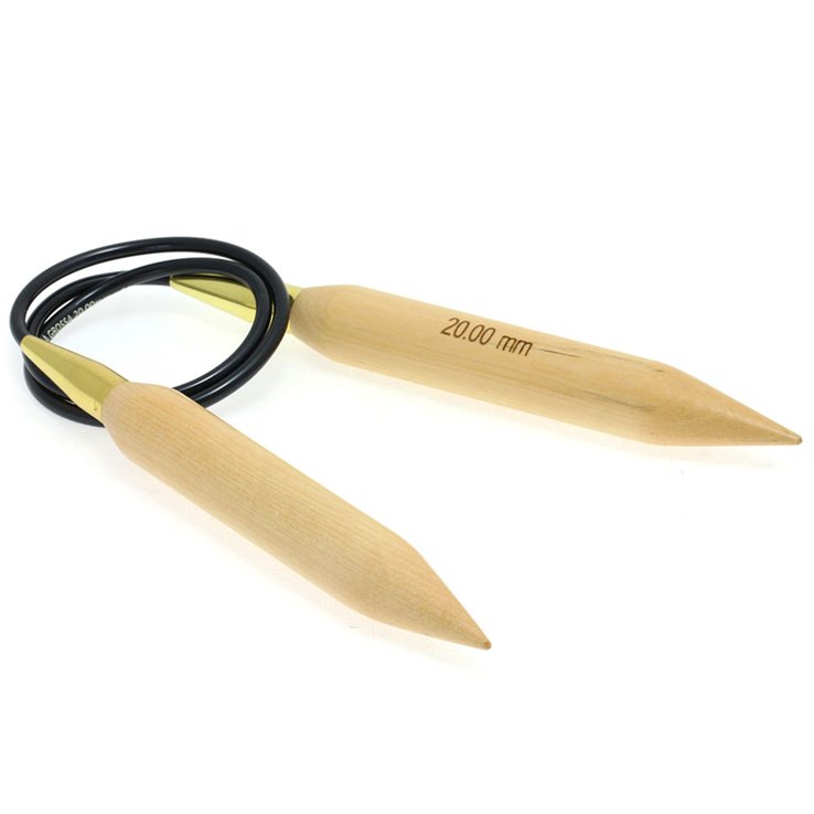 Lana Grossa Rundstricknadel Jumbo St.20,0/80cm