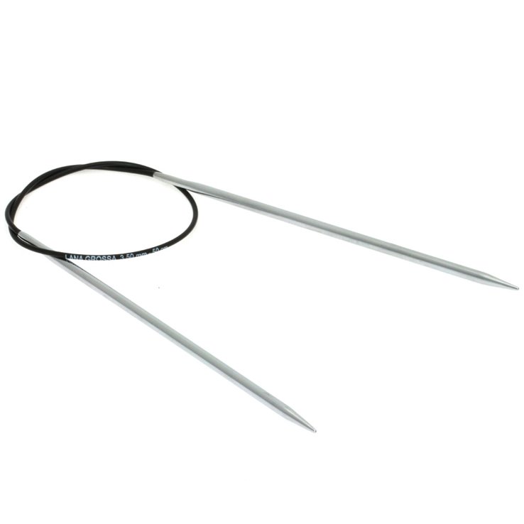 Lana Grossa Rundstricknadel Messing St. 3,5/ 50cm