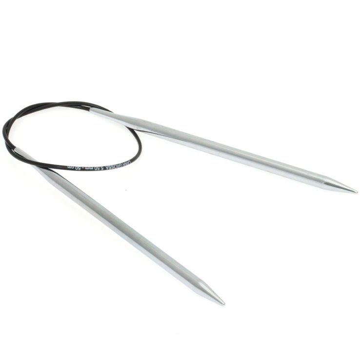 Lana Grossa Rundstricknadel Messing St. 5,5/ 50cm