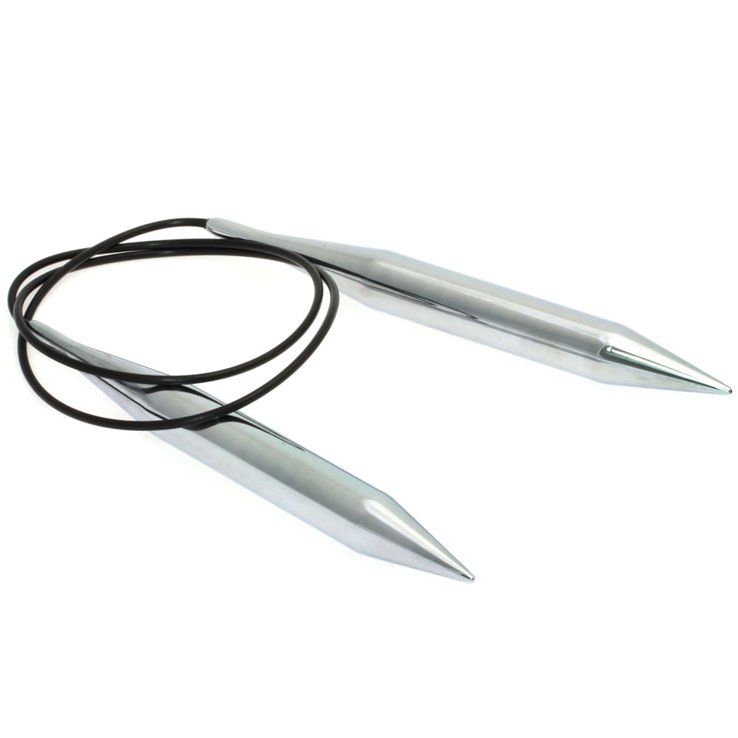 Lana Grossa Rundstricknadel Messing St.15,0/ 80cm