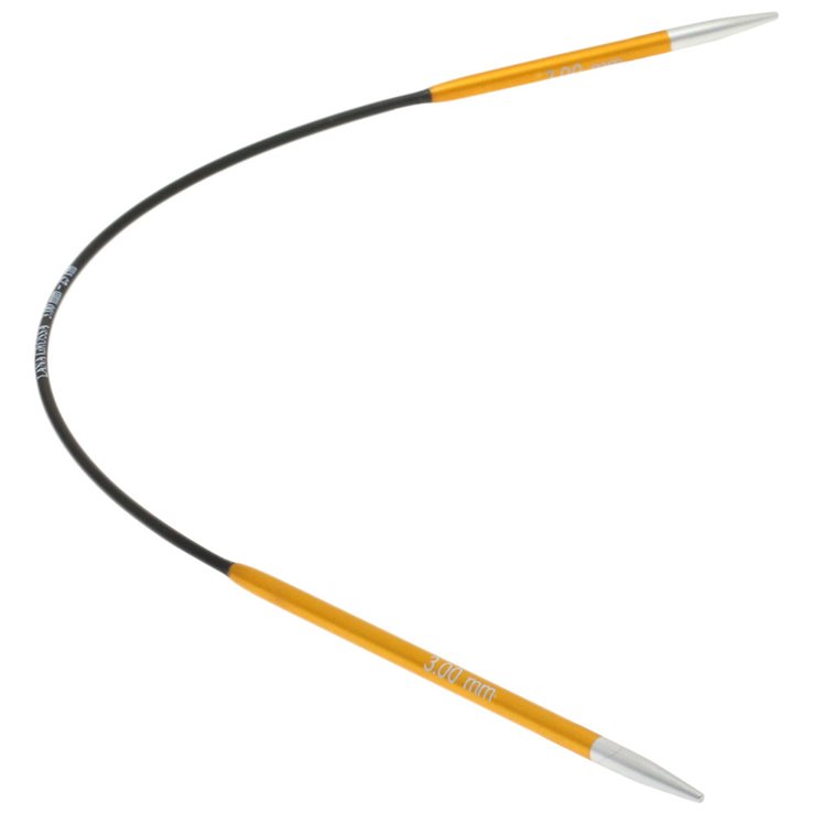 Lana Grossa Rundstricknadel Aluminium Rainbow St.  3,0/ 25cm