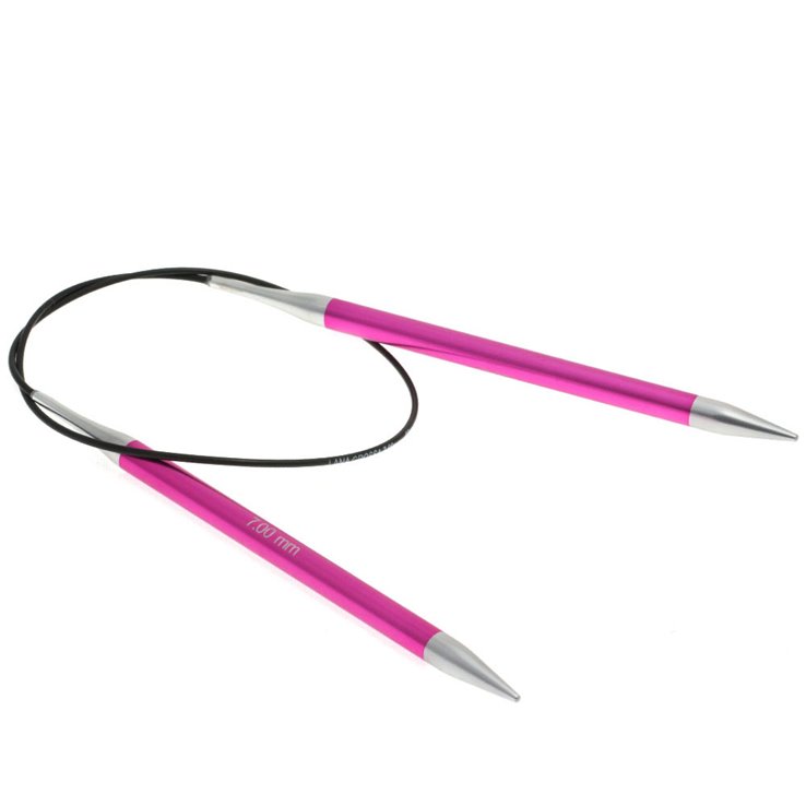 Lana Grossa Rundstricknadel Aluminium Rainbow St. 7,0/ 40cm
