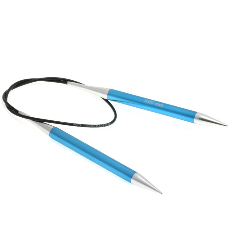 Lana Grossa Rundstricknadel Aluminium Rainbow St. 9,0/ 60cm