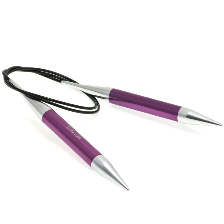 Lana Grossa Rundstricknadel Aluminium Rainbow St. 12,0/100cm