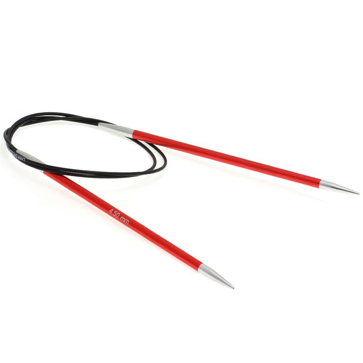 Lana Grossa Rundstricknadel Aluminium Rainbow St. 4,5/100cm