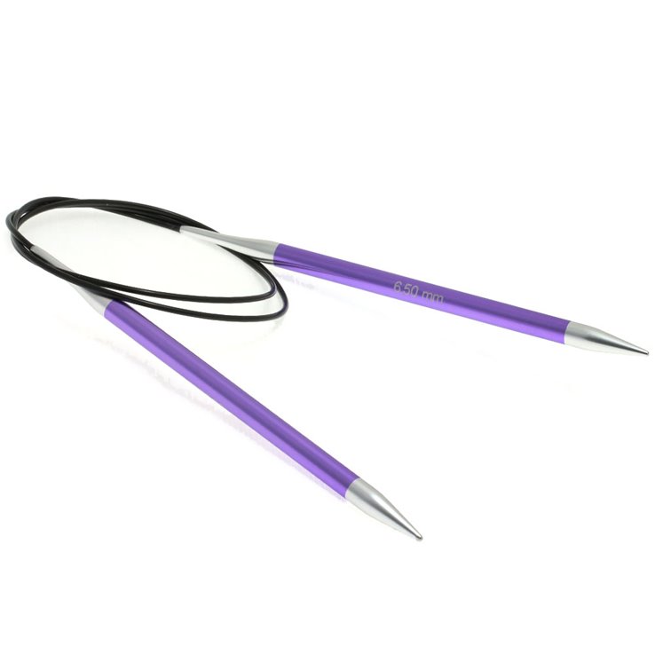 Lana Grossa Rundstricknadel Aluminium Rainbow St. 6,5/ 80cm