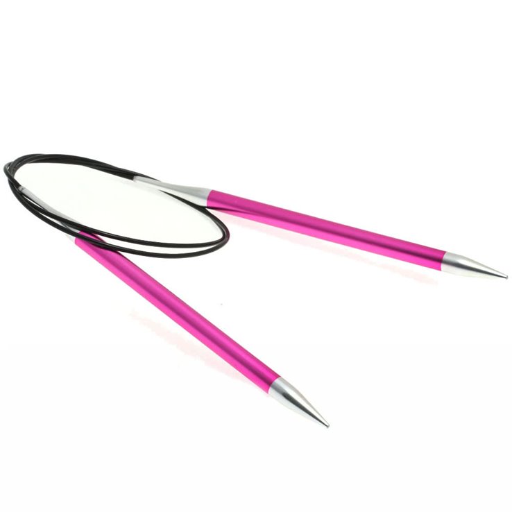 Lana Grossa Rundstricknadel Aluminium Rainbow St. 7,0/100cm
