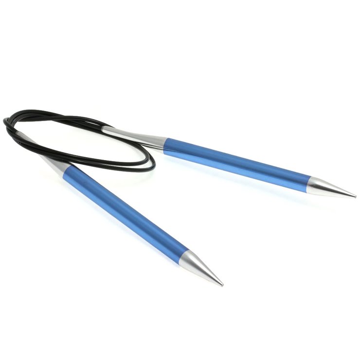 Lana Grossa Rundstricknadel Aluminium Rainbow St. 9,0/ 80cm