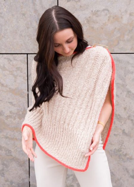 Lana Grossa PONCHO Brigitte No. 2 & Brigitte No. 2 Seta