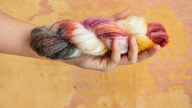 Hand-dyed